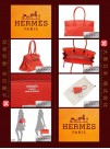 HERMES JPG SHOULDER BIRKIN (Pre-owned) - Geranium / Geranium red, Togo leather, Phw